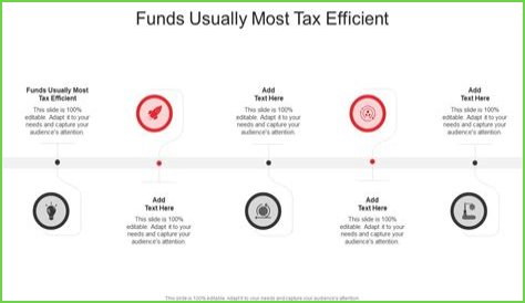 Which funds are usually most tax efficient?